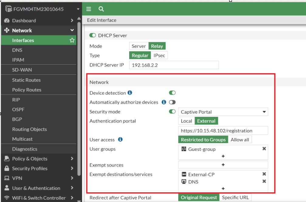 Step 3: Configure FortiGate | FortiNAC-F 7.6.5 | Fortinet Document